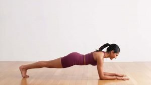 plank pose